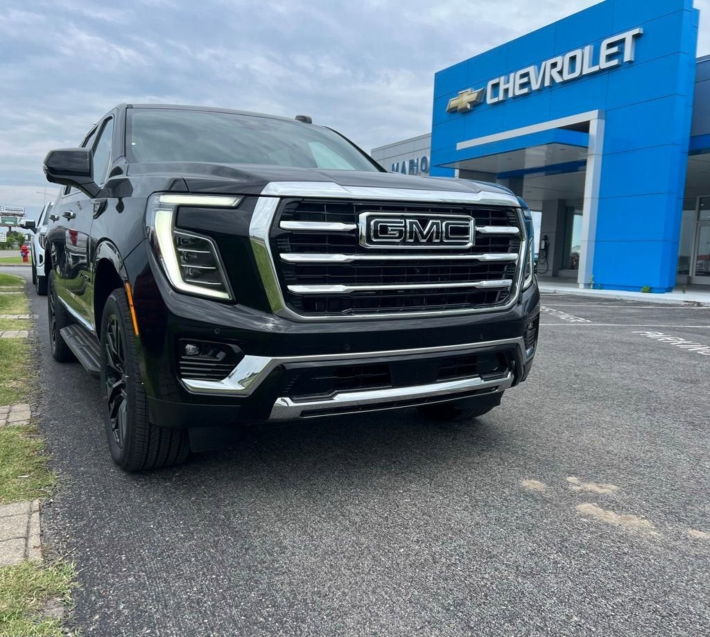 2026 GMC Yukon Elevation in Onyx Black — front three-quarter view