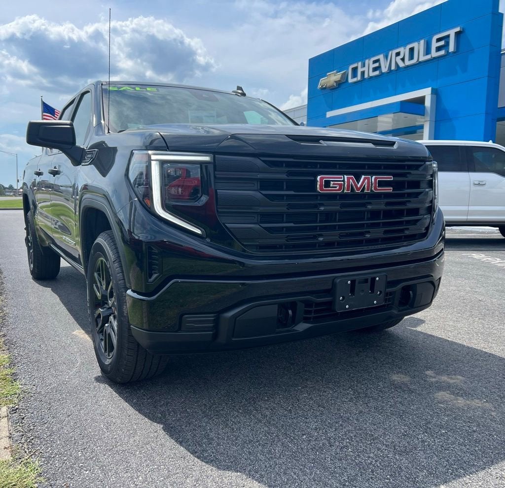 2026 GMC Sierra 1500 Pro in Onyx Black — front three-quarter view